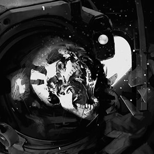 Illustration Cosmonaute