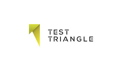 Logo de Test Triangle – texte moyen