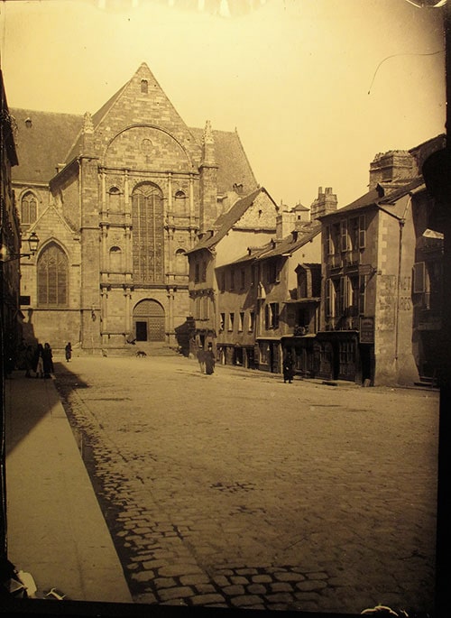 Photographie de référence de la place Saint Germain